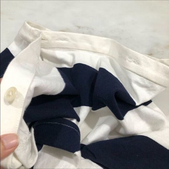 NWT J. Crew Striped ruffle trim skirt - Picture 4 of 8